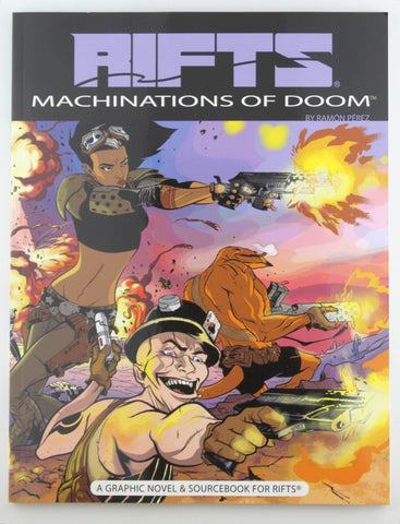Rifts Machinations of Doom Graphic Novel and Sourcebook, by Perez  