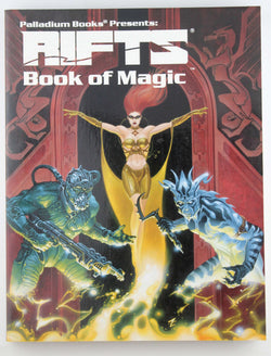 Rifts Book of Magic VG+, by Siembieda  