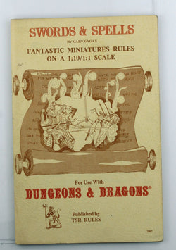 Swords & Spells For Dungeons & Dragons, by Gary Gygax  