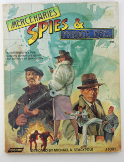 Mercenaries Spies & Private Eyes, by Michael A Stackpole  First Edition