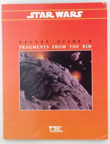 Star Wars RPG WEG Galaxy Guide 9 Fragments from the Rim, by Smith, et al  