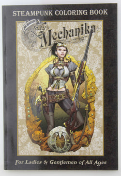 Lady Mechanika Steampunk Coloring Book, by Benitez, Joe  