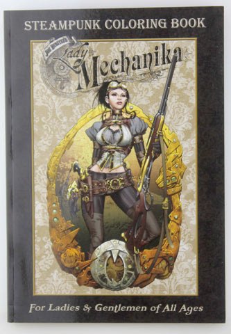 Lady Mechanika Steampunk Coloring Book, by Benitez, Joe  