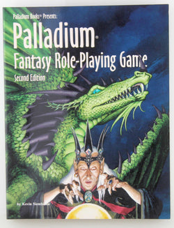 The Palladium Fantasy Role-Playing Game RPG 2nd Ed, by Kevin Siembieda Signed 