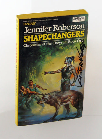 Shapechangers (Chronicles of the Cheysuli Book One), by Roberson, Jennifer Signed 