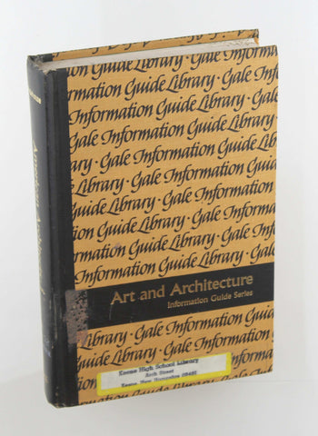 American architects from the Civil War to the First World War: A guide to information sources (Art and architecture information guide series), by Wodehouse, Lawrence  