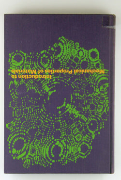 Introduction to Mechanical Properties of Materials, by Melvin M Eisenstadt  