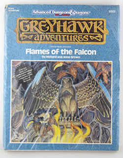 Flames of the Falcon (AD&D/Greyhawk Module WGA3), by Brown, Anne,Brown, Richard  
