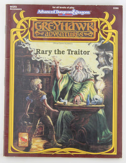 AD&D Rary the Traitor No Map, by Pryor  