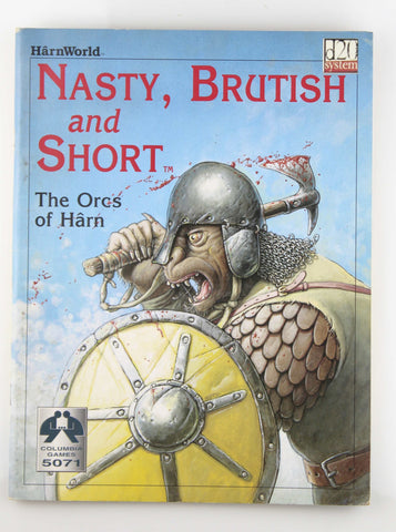 Harn d20 RPG Nasty, Brutish and Short The Orcs, by Edwin King  