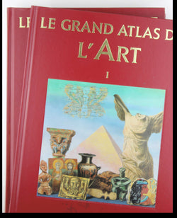 Le Grand Atlas de l'art (2 volumes), by Collectif  