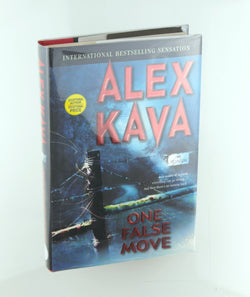 One False Move, by Kava, Alex Signed First Edition