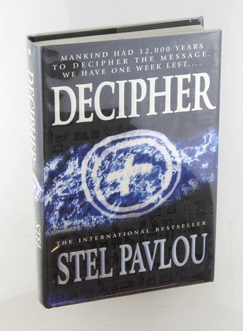 Decipher, by Pavlou, Stel  First Edition