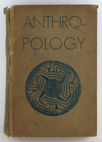 Anthropology introduction Primitive Culture, by Alexander Goldenweiser  