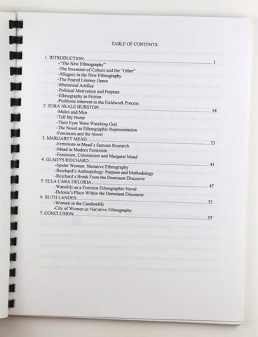 Literature, Feminism and the Pursuit of Alternative Ethnography, by Cara Roure Taylor  