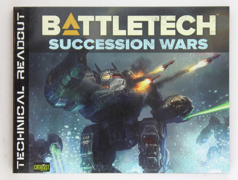 BattleTech Technical Read Succession War, by Catalyst Game Labs  