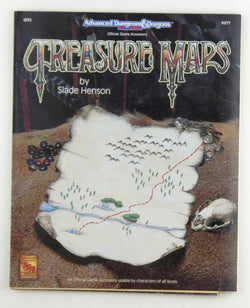 AD&D 2e Treasure Maps, by Slade Henson  