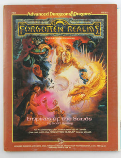 AD&D FR3 Empires of the Sands Forgotten Realms, by Scott Haring  
