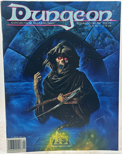 Dungeon Magazine #19 Sep/Oct 1989 TSR Adventures, by   