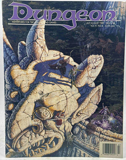 Dungeon Magazine #18 Jul/Aug 1989 TSR Adventures, by   