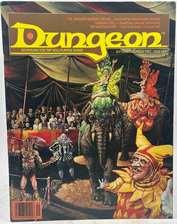Dungeon Magazine #7 Sep/Oct 1987 TSR Adventures, by   