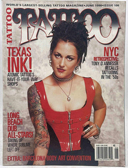 Tattoo Magazine Issue 106 June 1998, by Tattoo  