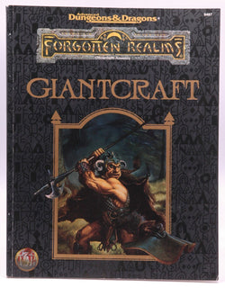 AD&D 2nd Ed Giantcraft VG+, by Ray WInninger  