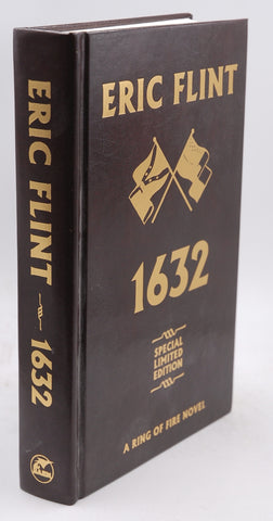 1632 Leatherbound Edition (1) (Ring of Fire), by Flint, Eric Signed 