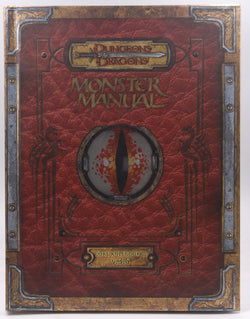 Premium Dungeons & Dragons 3.5 Monster Manual with Errata, by Wizards RPG Team  