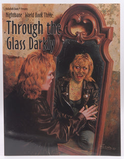 Nightbane World Book 3 Through the Glass Darkly, by Staff Signed 