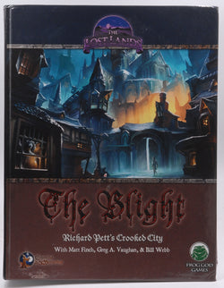 The Lost Lands The Blight Swords & Wizardry VG++ Autographed, by Finch, et al  