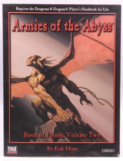 Armies of the Abyss: Book of Fiends, Vol. 2 (d20 System), by Erik Mona  