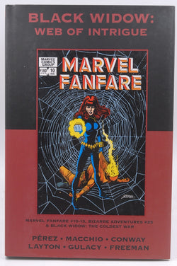 By RALPH MACCHIO and GERRY CONWAY GEORGE P?_REZ Marvel Premiere Classic Vol 40: Black Widow: Web of Intrigue Premiere HC - Direct Market [Hardcover], by   First Edition