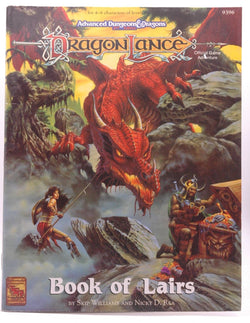 AD&D Dragonlance Book of Lairs VG, by Skip Williams, Nicky D Rea  