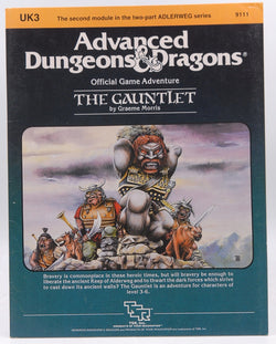 The Gauntlet (Advanced Dungeons & Dragons Module UK3), by Morris, Graeme  