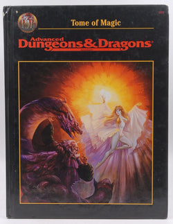 Tome Of Magic - Advanced Dungeons & Dragons Accessory, Tsr 2121, by Cook, David; Findley, Nigel; Herring, Anthony; Kubasik, Christopher; Sargent, Carl; and Swan, Rick  