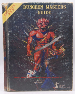 AD&D Dungeon Masters Guide Original Cover G+, by Gary Gygax  