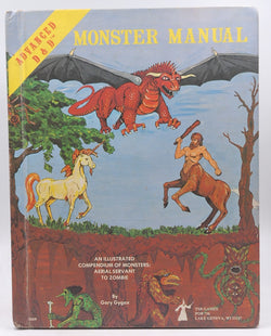 Advanced Dungeons & Dragons Monster Manual: An Alphabetical Compendium of all the Monsters Found in AD&D, Including Attacks, Damage, Special Abilities, and Descriptions, by Gary Gygax  