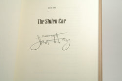 The Stolen Car: Poems, by Haug, James Signed First Edition