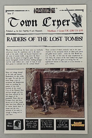 Town Cryer 17, by Jervis Johnson,Steve Hambrook,Andy Hall and others  